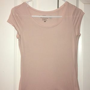 light pink tee